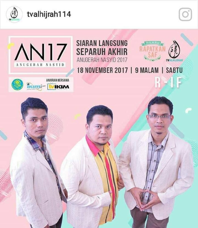 Anugerah Nasyid 2017 Poster